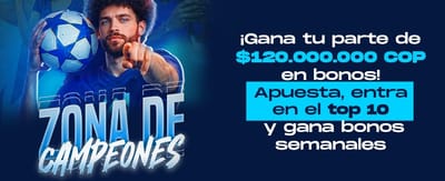 Apuesta a la Champions y gana hasta 2M promotion banner